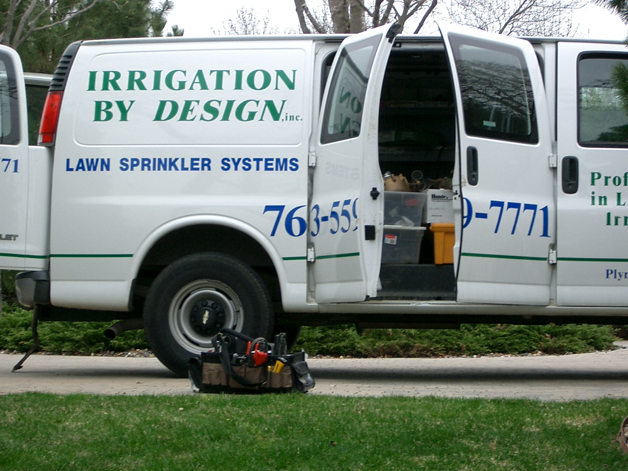 IBD irrigation maintenance truck