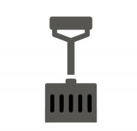 snow shovel icon