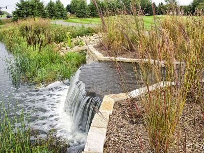 stormwater captured and reused for irrigation